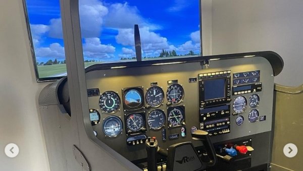 Aeroclub Cañada Quiroz incorpora un simulador de vuelo de última generación